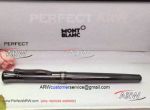Perfect Replica Montblanc Writers Black Steel Rollerball Pen on sale Replica MB Gift Pens